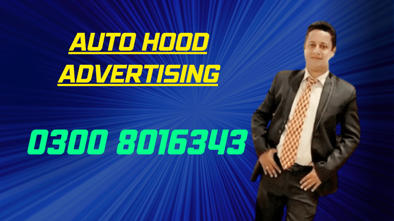 auto hood advertising