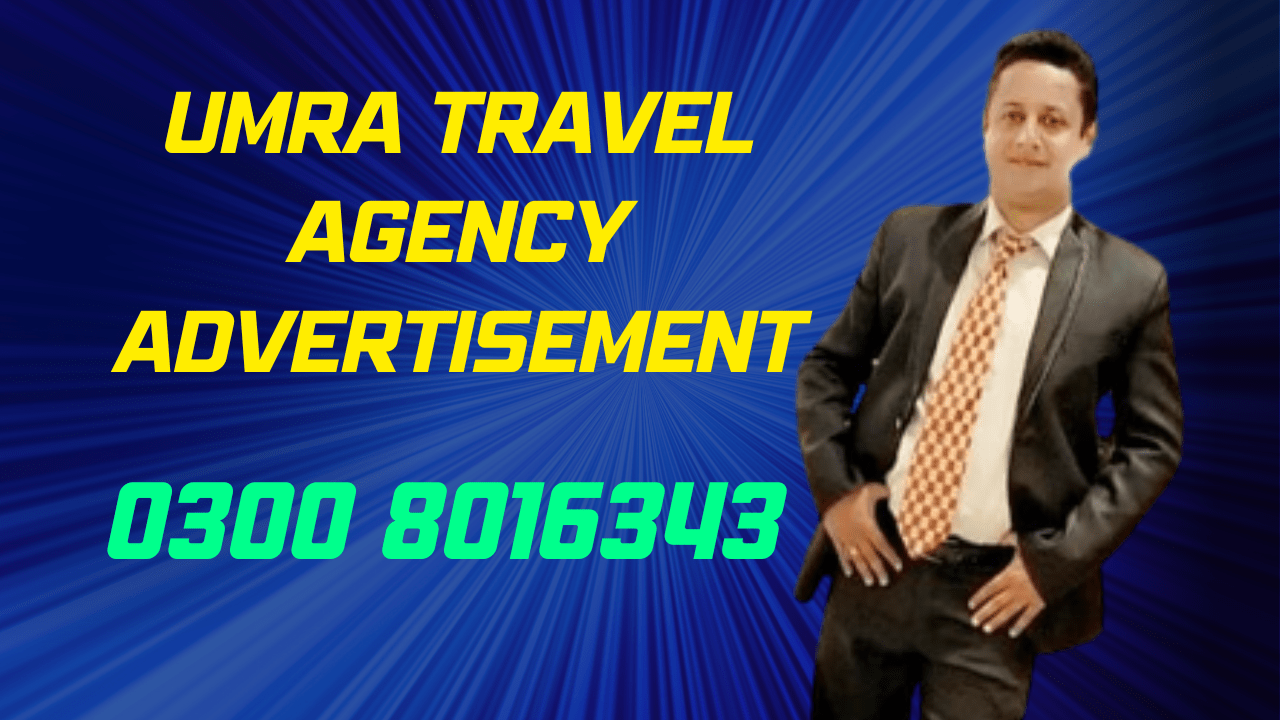 Umra Travel Agency Advertisement