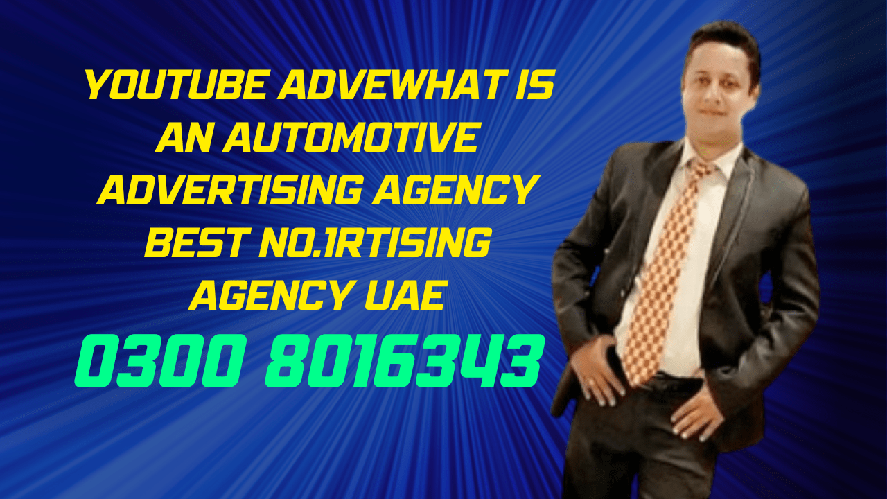 What is an automotive advertising agency Best No.1