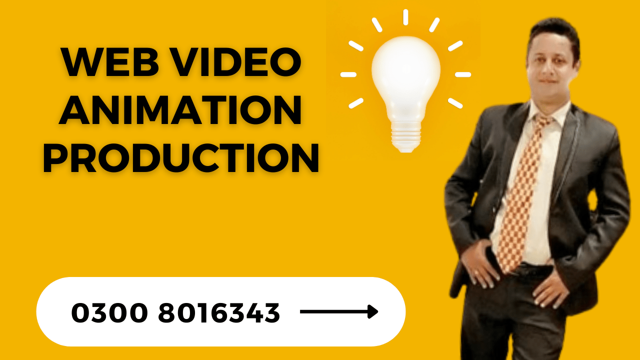 web video animation production