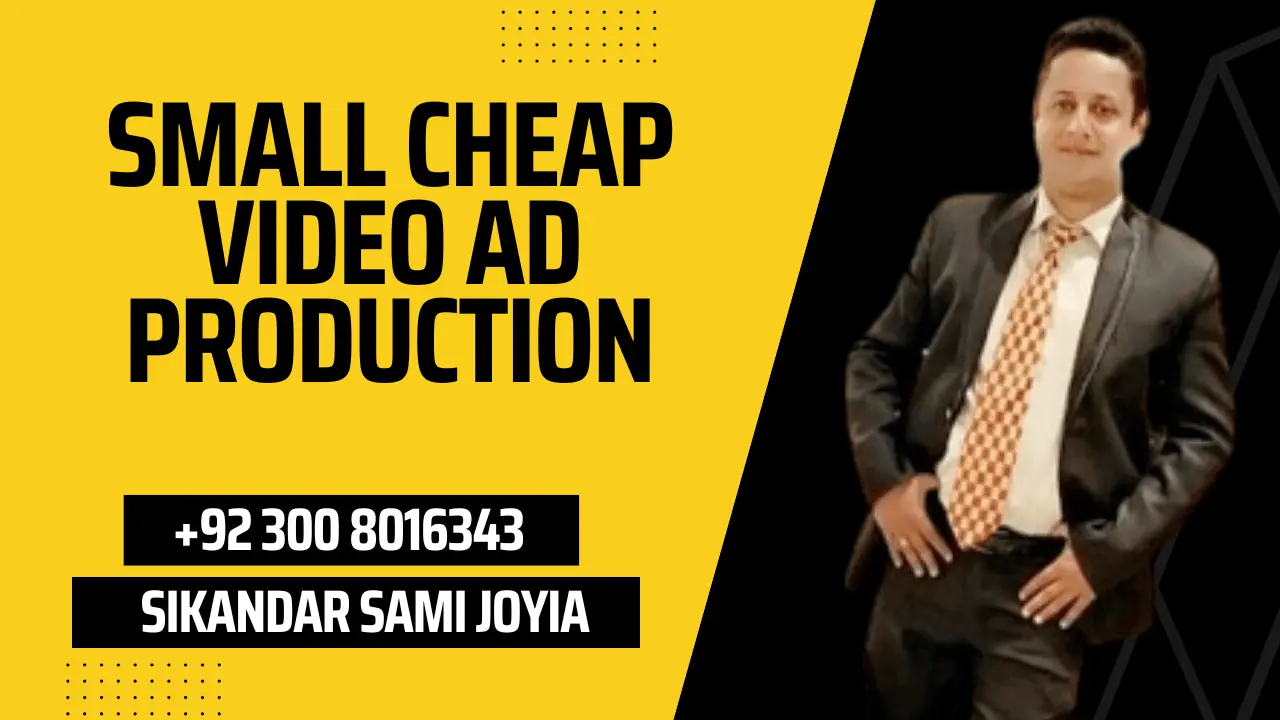 Small Cheap Video Ad Production