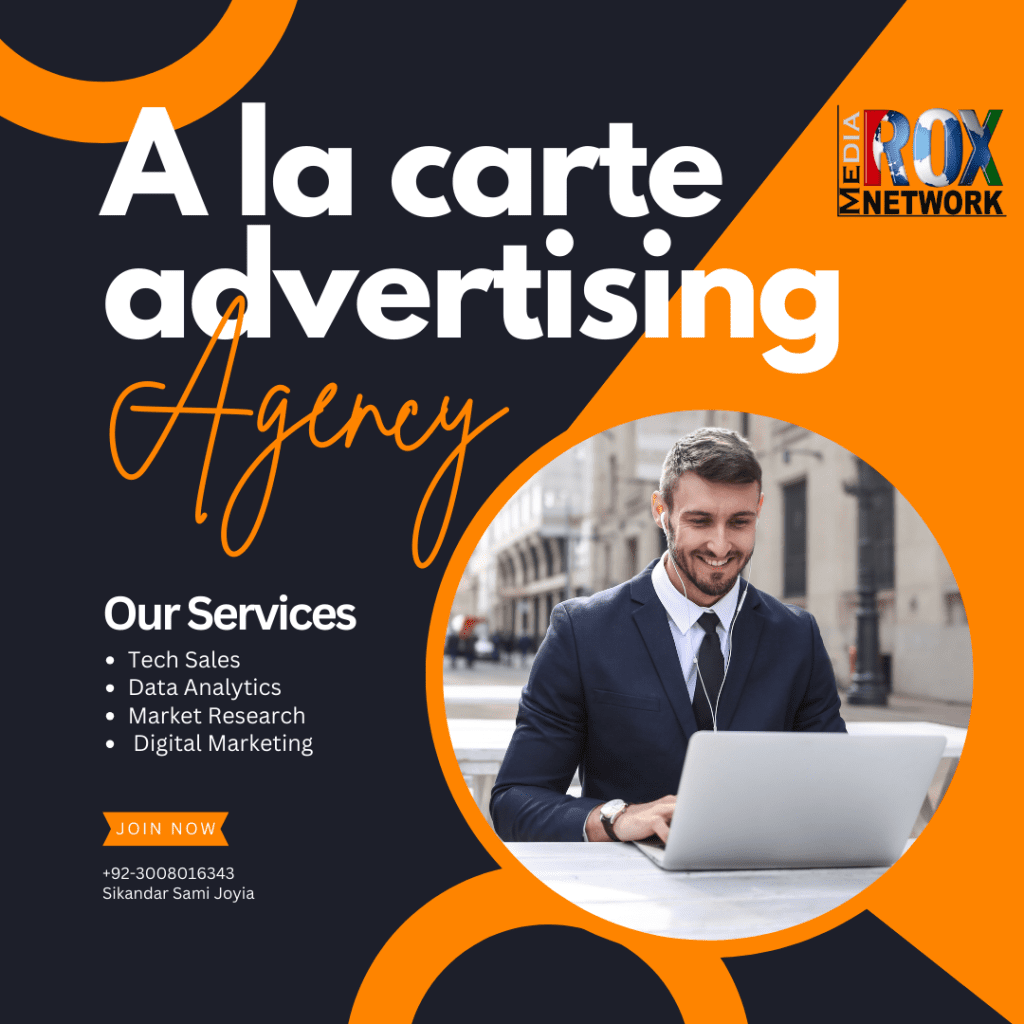 A la carte advertising agency